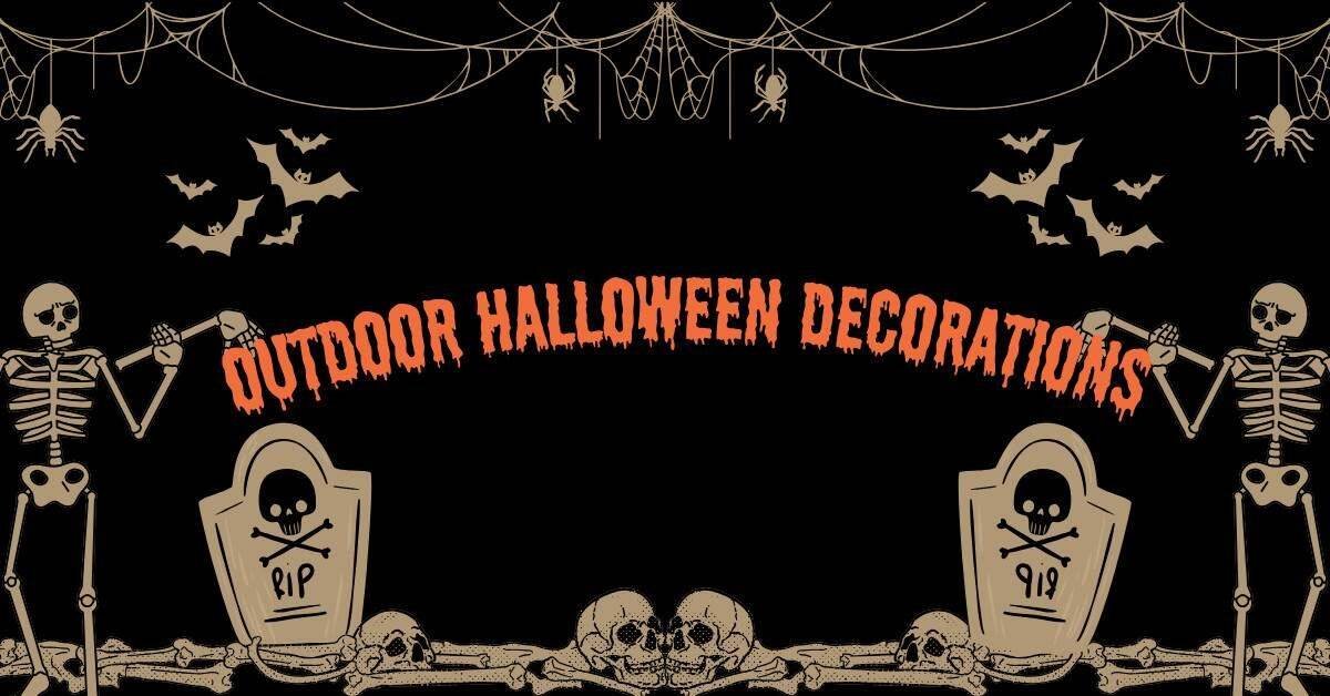 Best Outdoor Halloween Decorations 2025 with spooky outdoor lighting and inflatables for yard.